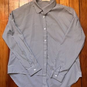 Elodie Asymmetrical Striped Shirt